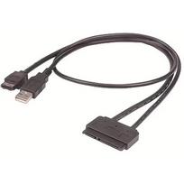 Akasa eSATA cable for SATA HDD and SSD AK-CBSA03-80BK