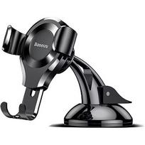 Baseus Gravity Car Mount Dashboard Windshield Phone Bracket Holder Black SUYL-XP01