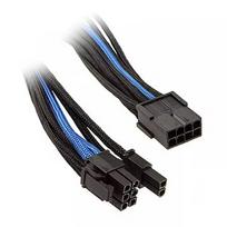 Silverstone PCI-8-Pin zu PCIe-6+2-Pin Kabel, 250mm - schwarz/bla SST-PP07-PCIBA