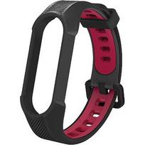 Tech-Protect Silicone band, Black/Red - for Xiaomi Mi Smart 5/6  6216990211591