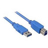 Sharkoon Cable USB 3.0 A-B black 2m 4044951015641