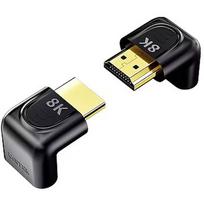 Unitek Adapter kątowy 8K HDMI 90 i 270 stopni A1046ABK03