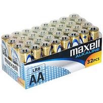 Maxell Battery alkaline ALKALINE LR06 AA FOIL, box of 32 pieces (8 packs of 4 pieces each) MX-LR06 AA 32