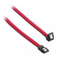 CableMod ModMesh Right Angle SATA 3 Cable, 30cm, Red CM-CAB-RSAT-N30KR-R