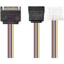 Nedis SATA to SATA/Molex Power, 0.2m CCGP73555VA015