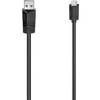 Hama Micro-USB Cable, 0,75 m, black - Cable 00200607