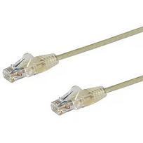 Startech CAT6 CABLE - 1.5 M - GREY SNAGLESS - 28 AWG COPPER WIRE N6PAT150CMGRS
