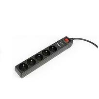EnerGenie SPF5-C-5 surge protector 5 AC outlet(s) 250 V 1.5 m Black SPF5-C-5
