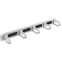 Lanberg cable management brush panel type B, 19'', 1U, grey AK-1203-S