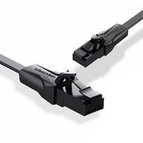 Vention CAT6 UTP Flat Patch Cable Black 10m IBABL
