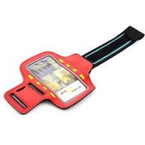 Platinet armband Sport LED, red (43708) 43708