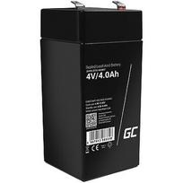 Green Cell AGM VRLA 4V 4Ah maintenance-free battery for the alarm system, cash register, toys AGM37