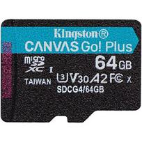 Kingston 64GB MICROSDXC CANVAS GO! PLUS GEN4 200R A2 U3 WITHOUT ADAPTER SDCG4/64GBSP