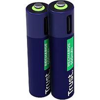 Trust Baterijas Trust USB-C Rechargeable AAA Batteries 2pack 25585