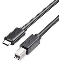 Unitek kabel do drukarki USB C na USB B 2.0 czarny 5m C14140ABK03-5M