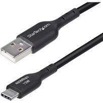 Startech 15CM USB-A TO USB-C CABLE CHARGER CORD USB 2.0 DATA TRANSF USB2AC15CMBK