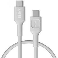 Green Cell Kabelis Green Cell PowerFlex Fast Charging USB Type-C Male - USB Type-C Male 100W White 0.3m KABGC100PF30SW