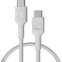 Green Cell Kabelis Green Cell PowerStream USB Type-C Male - USB Type-C Male 100W White 0.3m KABGC100PS30SW