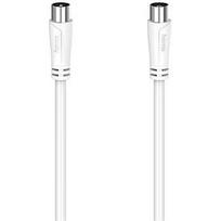 Hama 90dB 1,5m, white - Antenna cable 00205045
