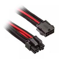 Silverstone EPS 8-Pin zu EPS/ATX 4+4-Pin Kabel, 300mm - schwarz/ SST-PP07-EPS8BR