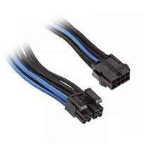 Silverstone EPS 8-Pin zu EPS/ATX 4+4-Pin Kabel, 300mm - schwarz/ SST-PP07-EPS8BA