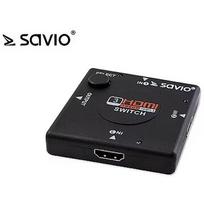 Elmak Switch HDMI 3 ports SAVIO CL-26