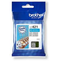Brother LC-421C INK CYAN 200 PAGES DCP-J1050DW/J1140DW/MFC-J1010DW LC421C