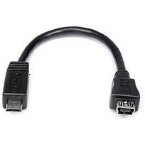 Startech MICRO USB TO MINI USB ADAPTER . UUSBMUSBMF6