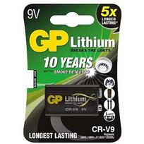 Gp Battery LITHIUM BATTERY GP 9V L 522/LA522/6F22 CRV9-U1