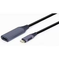 Gembird USB Type-C Male - HDMI Female Space Grey 4K A-USB3C-HDMI-01