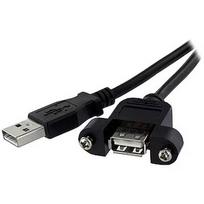 Startech 3FT PANEL MOUNT USB CABLE A-A . USBPNLAFAM3