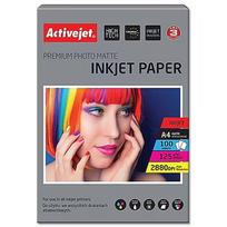 ActiveJet AP4-125M100 matte photo paper for ink printers; A4; 100 pcs AP4-125M100