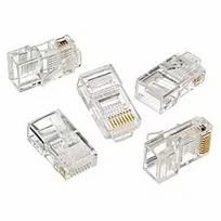 Gembird RJ45 8P8C LAN Plug Cat 6 100 pcs LC-8P8C-002/100