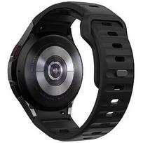 Tech-Protect watch strap Silicone Line Samsung Galaxy Watch4/5/5 Pro/6/7/FE, black 5906302313600