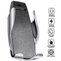 RoGer S5 Car Holder with Wireless Charging 10W  for smartphones RO-WRL-CH-BK