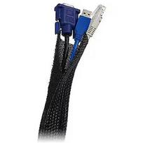 Logilink - Flexible Cable Organizer, Black KAB0006