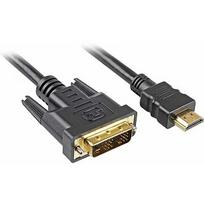 Sharkoon Adapter HDMI -> DVI-D (18+1) black 5m 4044951009077