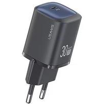 USAMS Charging 30W GaN USB-C Fast Charging black USA001446