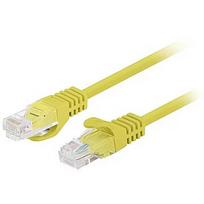 Lanberg Patchcord cat.6 UTP 3M 10-pack fluke passed yellow PCU6-20CC-0300-Y