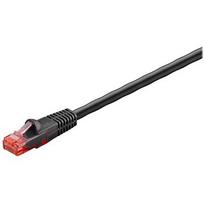 Goobay CAT 6/6A Outdoor Patch Cable, U/UTP, 15 m, Black 55433