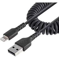 Startech USB-A to Lightning, Coiled, 1m RUSB2ALT1MBC