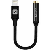 Swissten Lightning to Jack 3.5mm Audio Adapter for iPhone and iPad 15 cm Black SW-LIGHT-3.5MM-BK