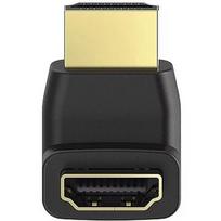 Hama Avinity High Speed ​​HDMI 90°, gold plated, black - Adapter 00205164