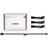 Noctua NA-SEC1 chromax.black Extension Cables for 4-pin PWM fans, 30cm NA-SEC1.BLACK