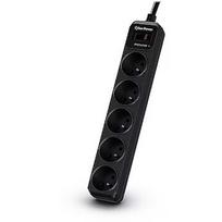Cyberpower Tracer III B0520SC0-FR surge protector Black 5 AC outlet(s) 200 - 250 V 1.8 m B0520SC0-FR