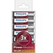 Philips Philips Power Alkaline, AA/LR6P, 20 pcs - Battery LR6P20T/10