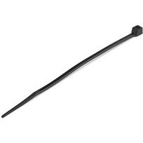 Startech 100 PACK 4 CABLE TIES -BLACK NYLON ZIP TIE WRAPS UL TAA CBMZT4B