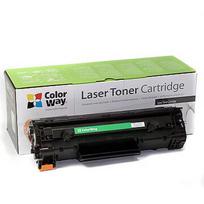 ColorWay Toner Cartridge, Black, Canon: 725, HP CE285A CW-C725EU