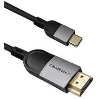 Qoltec USB C to HDMI 4K Cable 60Hz 32AWG 2m 50438