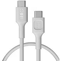 Green Cell Kabelis Green Cell PowerFlex Fast Charging USB Type-C Male - USB Type-C Male 100W White 2m KABGC100PF200SW